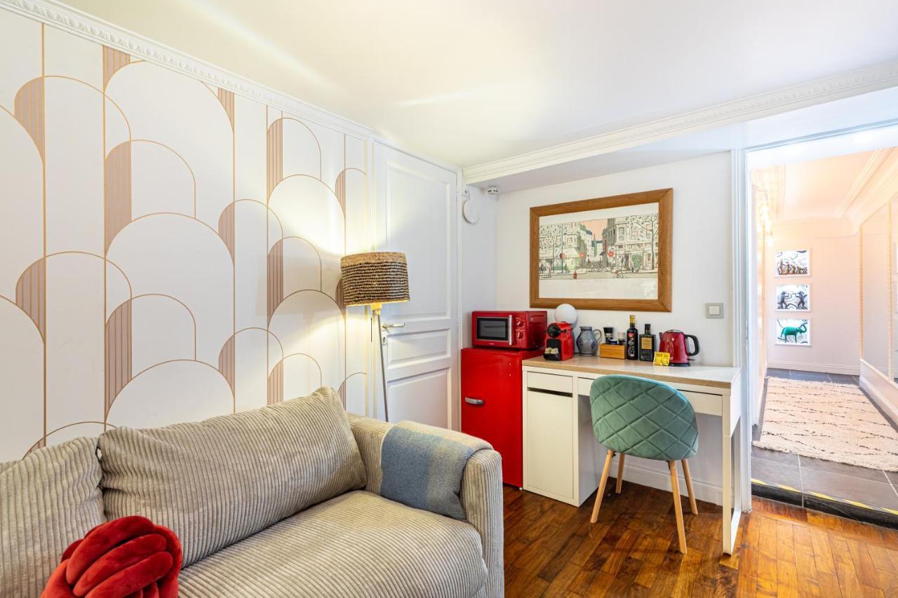 Modern Apartement Grand Paris, Tv Salon, Sharing Garden, Villa Des Ammonites Мьодон Екстериор снимка