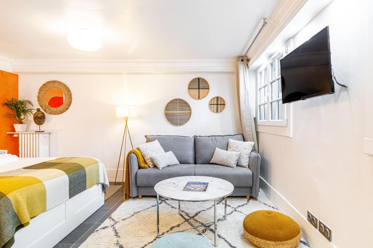 Modern Apartement Grand Paris, Tv Salon, Sharing Garden, Villa Des Ammonites Мьодон Екстериор снимка
